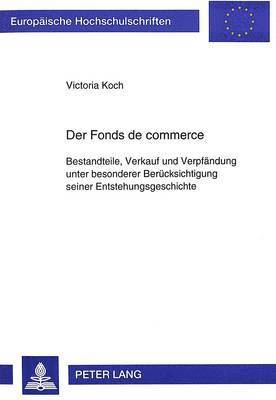 Der Fonds de Commerce 1