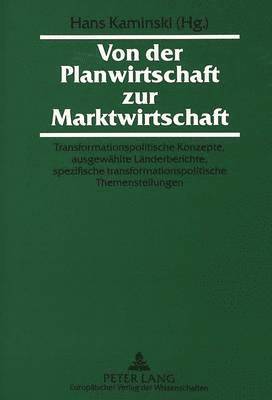 bokomslag Von Der Planwirtschaft Zur Marktwirtschaft