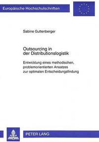 bokomslag Outsourcing in Der Distributionslogistik