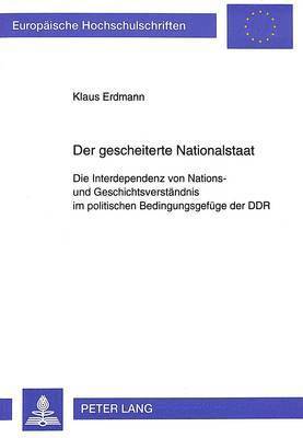 bokomslag Der Gescheiterte Nationalstaat