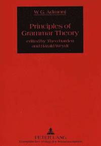 bokomslag Principles of Grammar Theory