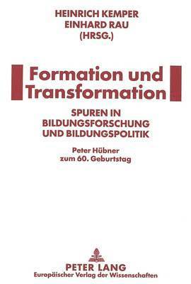 bokomslag Formation Und Transformation