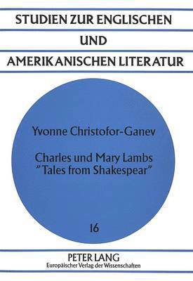 Charles Und Mary Lambs Tales from Shakespear 1