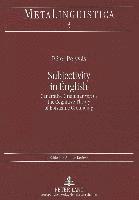 Peter Pelyvas, András Kertész - Subjectivity in English, Häftad