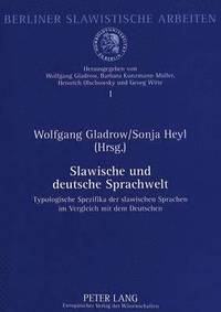 bokomslag Slawische Und Deutsche Sprachwelt