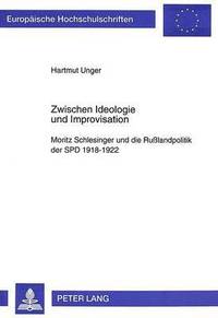 bokomslag Zwischen Ideologie Und Improvisation