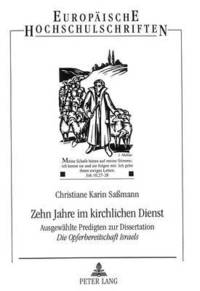 bokomslag Zehn Jahre im kirchlichen Dienst