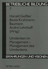 bokomslag Umdenken Im Management - Management Des Umdenkens