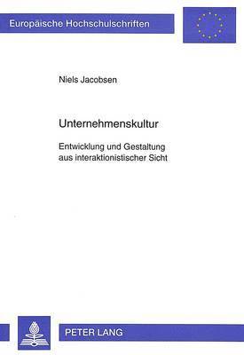 Unternehmenskultur 1