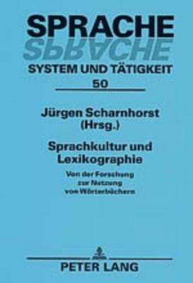 Sprachkultur Und Lexikographie