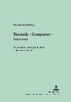 bokomslag Slavistik - Computer - Internet