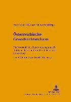 bokomslag Oesterreichische Grundrechtsreform