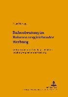 Klaas Ziervogel, Jürgen Costede - Rufausbeutung Im Rahmen Vergleichender Werbung, Häftad