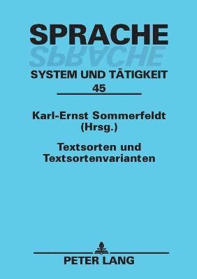 bokomslag Textsorten und Textsortenvarianten