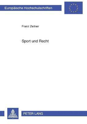 bokomslag Sport Und Recht