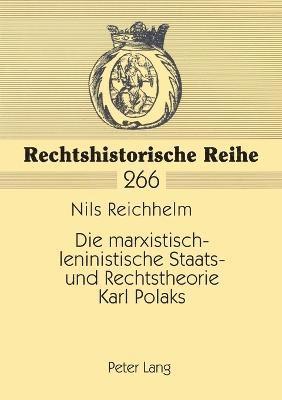 bokomslag marxistisch-leninistische Staats- und Rechtstheorie Karl Polaks