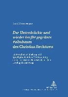 bokomslag Der Untergedrueckte Und Wieder Herfuer Gegruente Palmbaum Des Christian Rechttreu