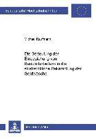 Bedeutung Der Einbeziehung Von Bankmitarbeitern in Die Strafrechtliche Bekaempfung Der Geldwaesche