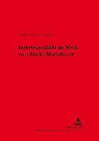 Intertextualitaet Im Werk Von Ranko Marinkovic