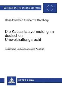 bokomslag Kausalitaetsvermutung im deutschen Umwelthaftungsrecht