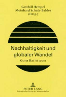 bokomslag Nachhaltigkeit Und Globaler Wandel