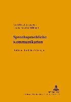 Eva-Maria Krech, Eberhard Stock, Lutz Christian Anders, Ursula Hirschfeld - Sprechsprachliche Kommunikation, Häftad