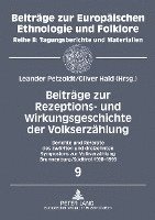 bokomslag Beitraege Zur Rezeptions- Und Wirkungsgeschichte Der Volkserzaehlung