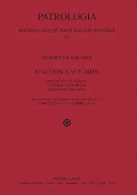 bokomslag Augustinus von Hippo