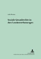 bokomslag Soziale Grundrechte in Den Landesverfassungen