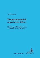 Jan Blumentritt, Lutz Michalski - Die Privatrechtlich Organisierte Boerse, Häftad