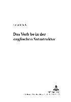 bokomslag Das Verb Be in Der Englischen Satzstruktur