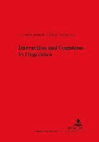 bokomslag Interaction and Cognition in Linguistics