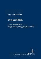 bokomslag Bote Und Brief