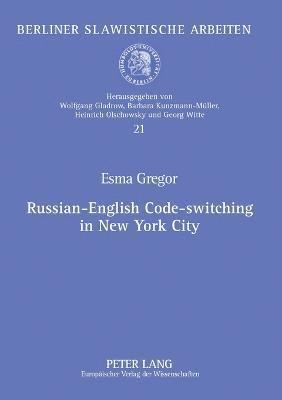 bokomslag Russian-English Code-switching in New York City