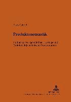 Klaus Gabriel, Christian Schmitt - Produktonomastik, Häftad