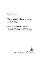 bokomslag 'Deutsch Denken, Reden, Schreiben'