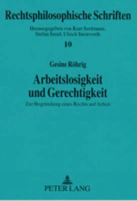 Arbeitslosigkeit Und Gerechtigkeit