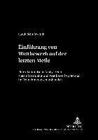 bokomslag Einfuehrung Von Wettbewerb Auf Der Letzten Meile