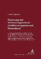 Umsetzung Der Verbrauchsgueterkaufrichtlinie in Spanien Und Deutschland 1