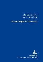 bokomslag Human Rights in Transition