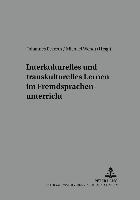 Interkulturelles Und Transkulturelles Lernen Im Fremdsprachenunterricht: v. 15 1