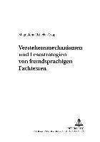 bokomslag Verstehensmechanismen Und Lesestrategien Von Fremdsprachigen Fachtexten