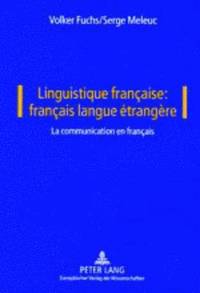 bokomslag Linguistique Franaise: Franais Langue trangre