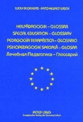 bokomslag Europaeisches Glossar Zur Heilpaedagogik