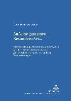bokomslag «... Auf Eine Gantz Neu Besondere Art ...»