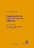 Brandenburgisches Landeshauptarchiv, Klaus Neitmann - Familienarchiv Der Grafen Zu Lynar Auf Luebbenau, Häftad