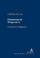 bokomslag Erinnerung an Wittgenstein