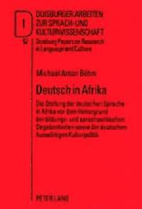 bokomslag Deutsch in Afrika