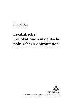 Lexikalische Kollokationen in Deutsch-Polnischer Konfrontation 1
