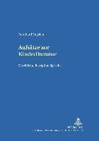 bokomslag Aufsaetze Zur Kinderliteratur